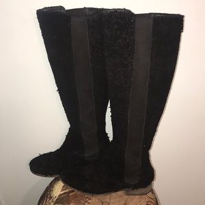 FREE PEOPLE BLACK CALLOW BOOTS